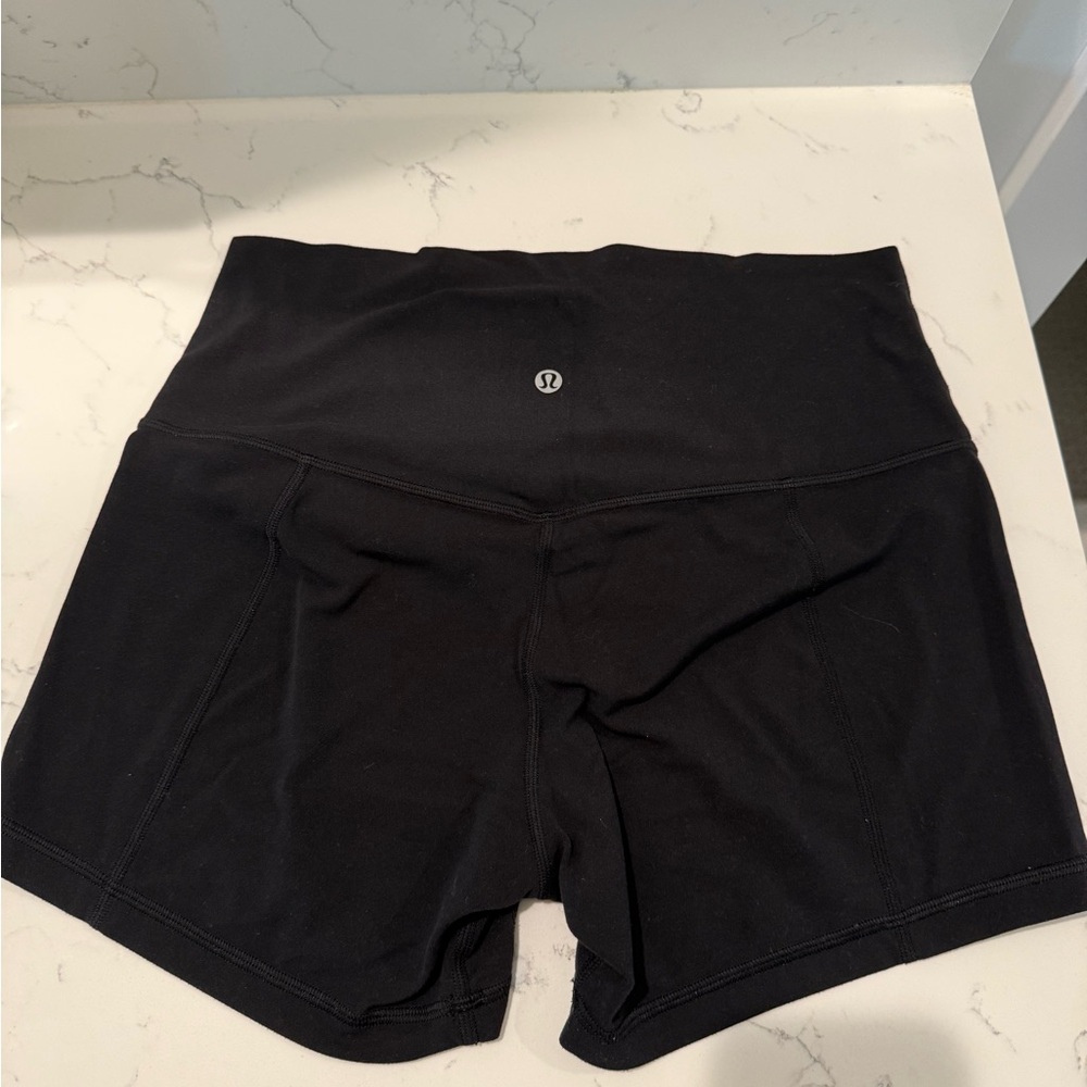 lululemon athletica Women's Classic Black Athletic Shorts